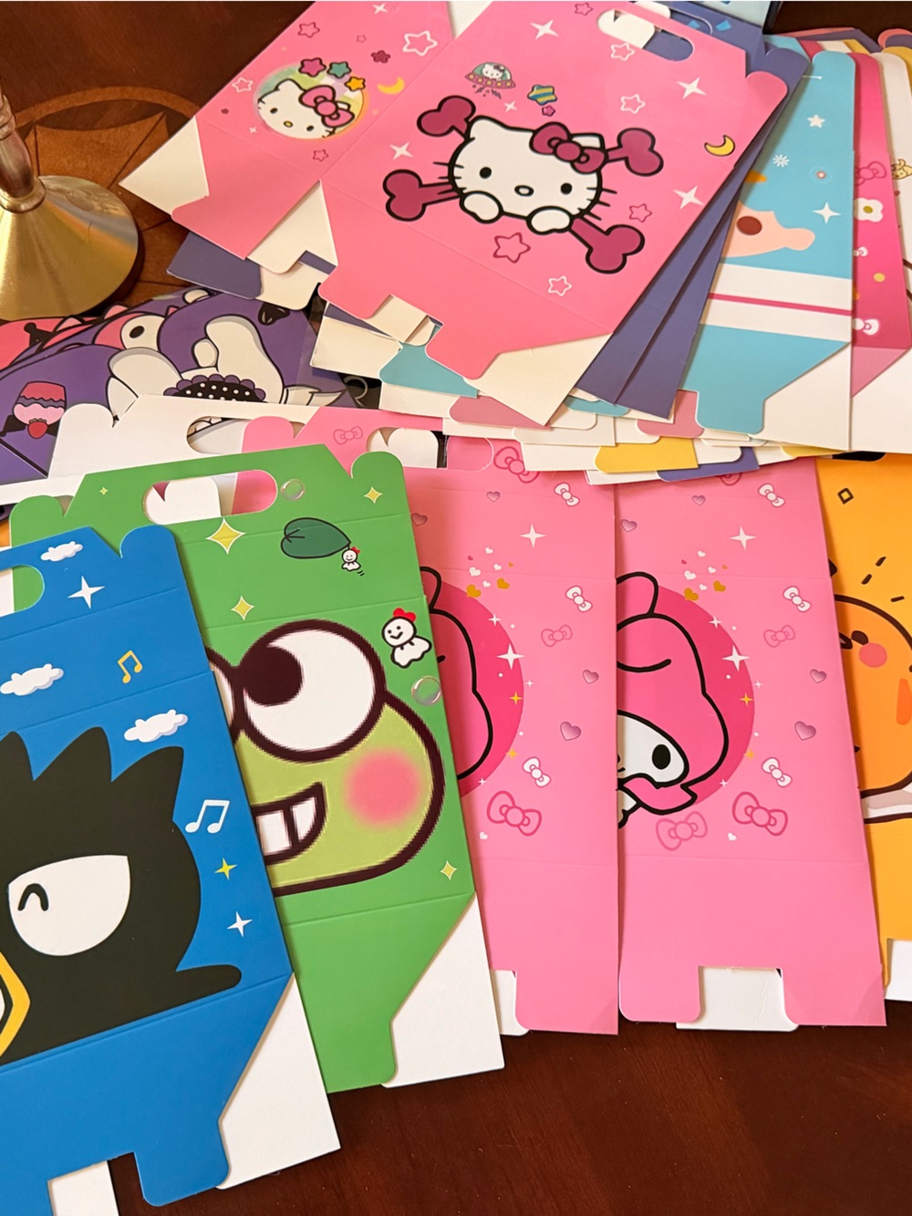 Hello Kitty & Friends Assorted Pink, Green, Blue Party Favor Boxes 14 boxes